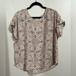 Maurices Zipper Blouse